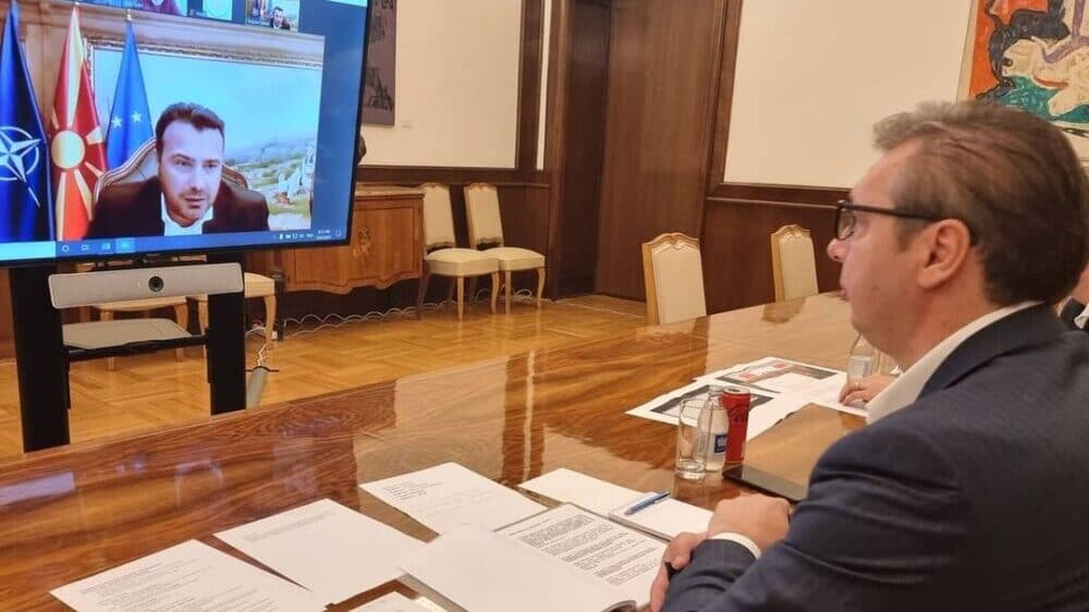 Vučić razgovarao sa Zaevim i Ramom uoči ekonomskog foruma u Skoplju 1