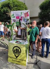 Protest u Loznici protiv kompanije Rio Tinto Skupština Loznice usvojila prostorni plan, otvoren put za projekat Rio Tinta 10