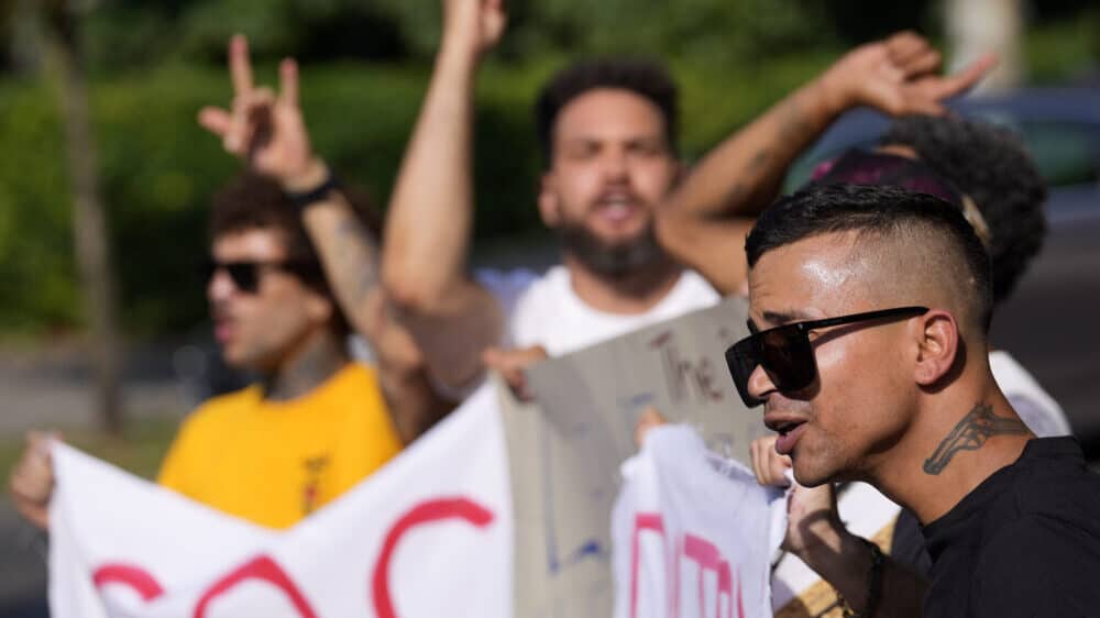 Protest Kubanaca u Beogradu, podrška nezadovoljnim sunarodnicima 1