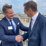 Potpredsednik Skupštine Stefan Krkobabić razgovarao u Parizu sa članovima parlamenta Francuske 11