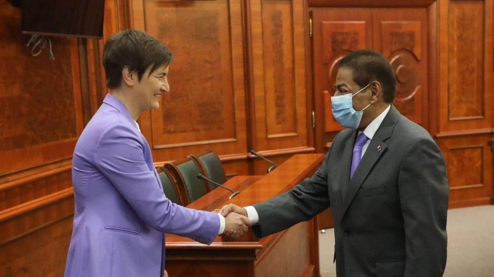 Brnabić primila u oproštajnu posetu ambasadora Katara 1