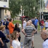 Deseti protest na Vračaru zbog urušavanja zgrade 9