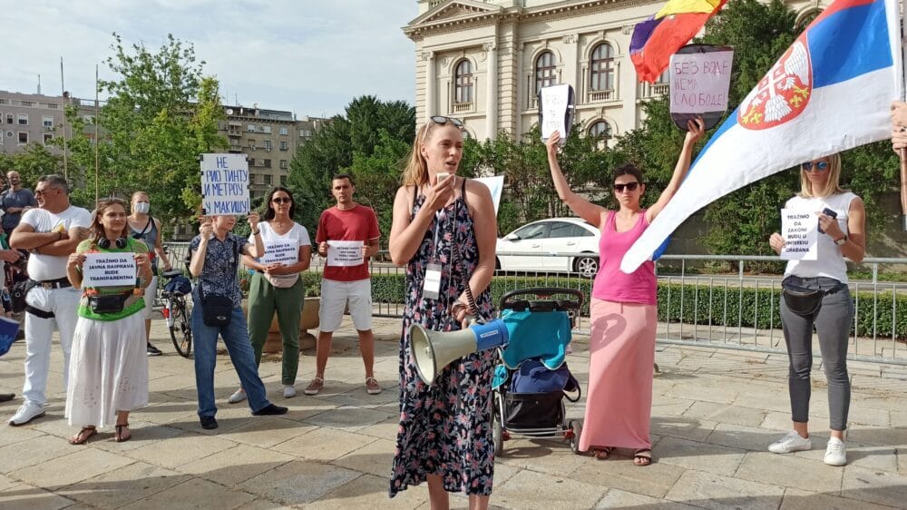 Građani protiv Zakona o vodama: Nećemo zakon koji otima vodu od svojih građana (FOTO) 1