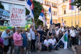 Protest protiv kompanije Rio Tinto u Šapcu Šabac protiv kompanije Rio Tinto: Nećemo baterije, već hranu i vodu (FOTO,VIDEO) 14