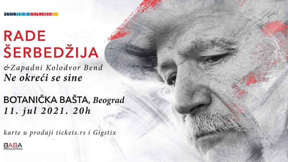 Rade Šerbedžija u nedelju u Botaničkoj bašti 1