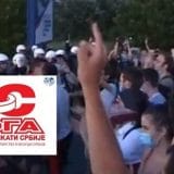 Blokada upozorenja magistralnog puta nezadovoljnih radnika preduzeća Simpo Šik u Kuršumliji 9