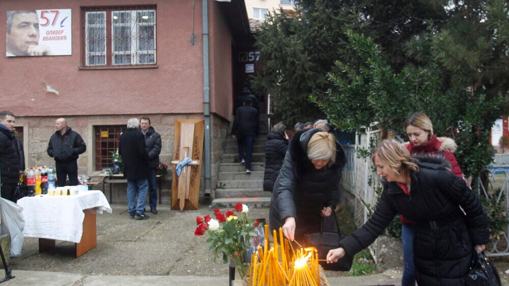 Delegacija koalicije 'Srbije protiv nasilja' će u Kosovskoj Mitrovici odati poštu Oliveru Ivanoviću 1