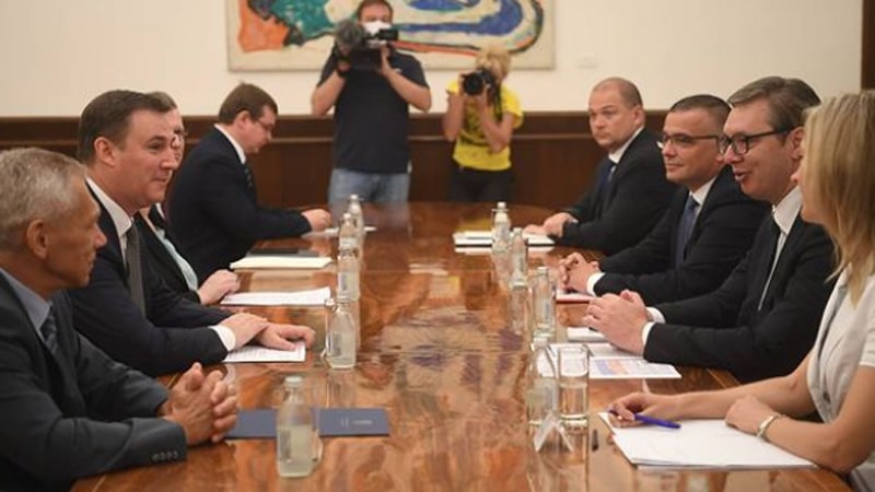 Vučić i Petrušev o trgovini, poljoprivredi, tehnološkim inovacijama 1