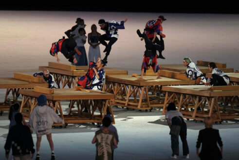 Olimpijske igre u Tokiju zvanično otvorene, Osaka upalila Olimpijski plamen 10