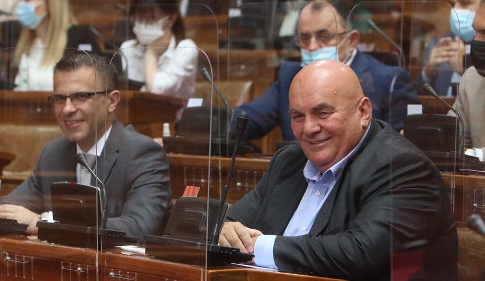 Ministre može li to kraće, ubi dužinom govora: Dragan Marković Palma o izlaganju ministra Mihajla Jovanovića 1
