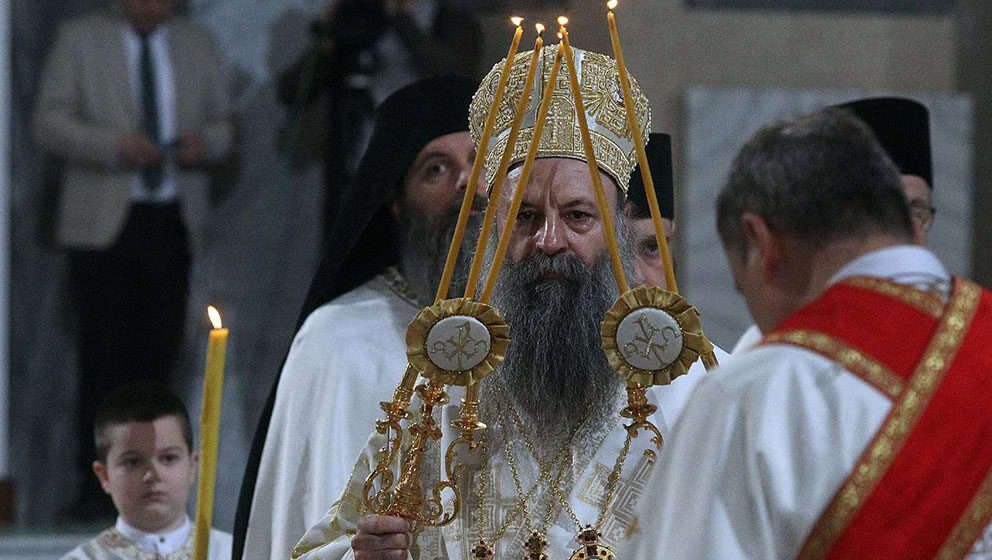 Patrijarh Porfirije služio jutarnju liturgiju u Sabornoj crkvi u Sarajevu 1