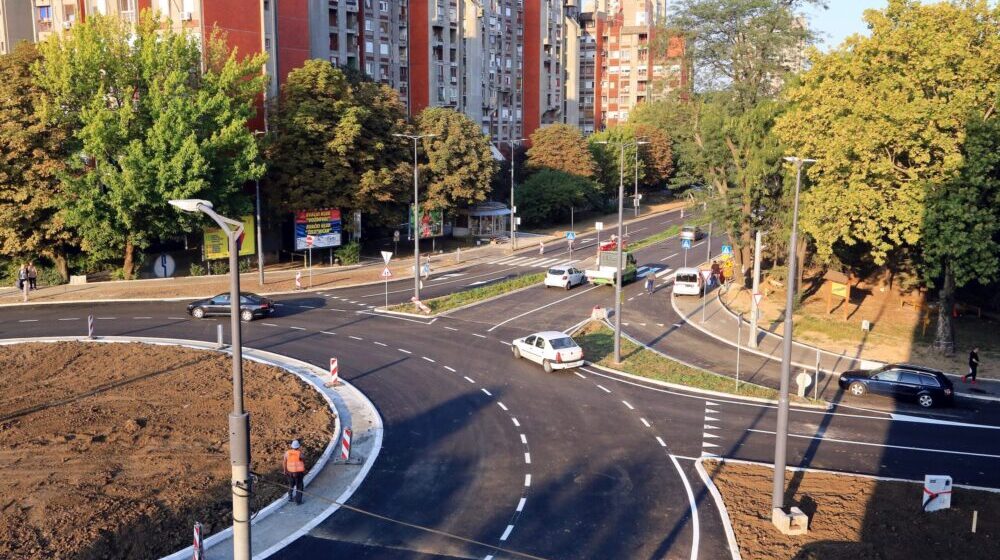 Završena rekonstrukcija kružnog toka na Banjici 1