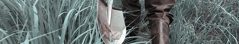 Rusija, misterije i nestanak: „Smolenski Tvin Piks” - nestanak srednjoškolca u Rusiji 6 Mužčina šagaet s lopatoй po lesu