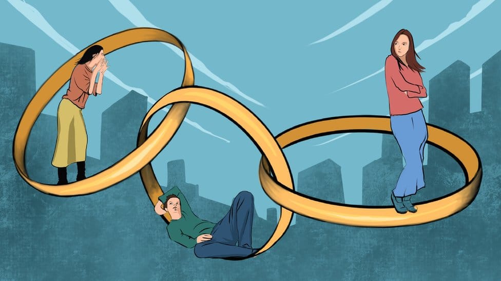 Poligamija i brak: Zbog čega žene u Kirgistanu pristaju na ulogu druge žene 1 Risunok: tri obručalьnыh kolьca