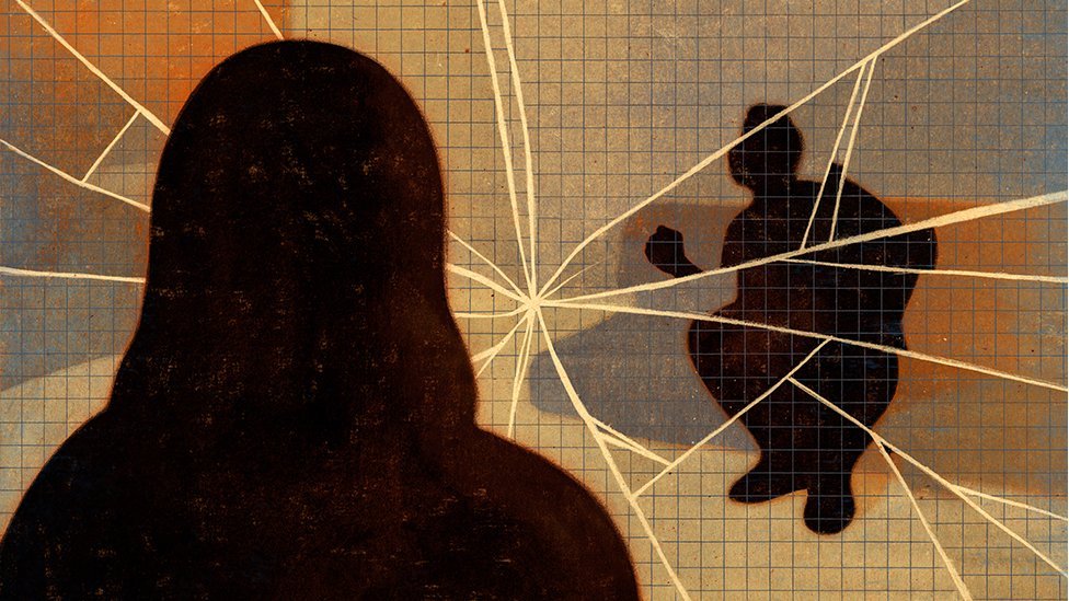 Nasilje u porodici: „Ako vas muž udari, napustićete ga, ali šta ćete ako vas udara dete" 1 Illustration representing a violent relationship