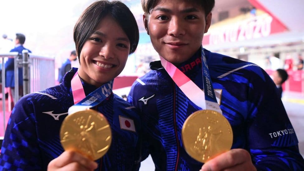Hifumi Abe i Uta Abe sa zlatnim medaljama
