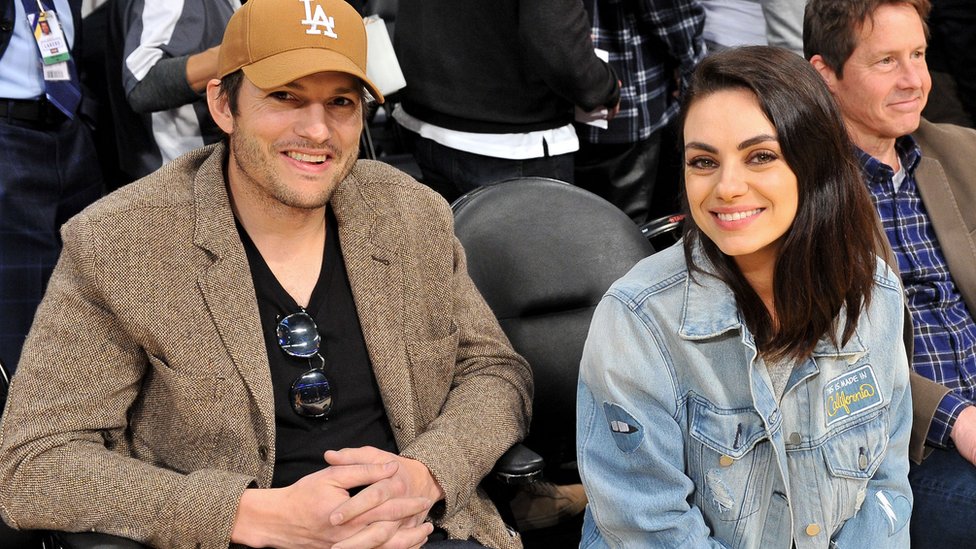Ashton Kutcher and Mila Kunis