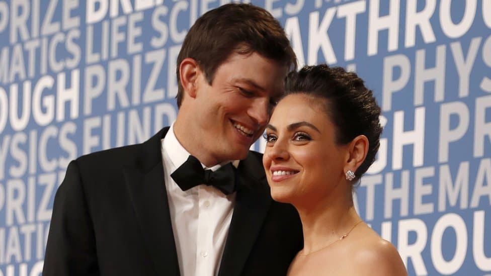 Ashton Kutcher and Mila Kunis