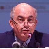 FFM852-20010414-ANKARA, TURKEY: Turkish Economy Minister Kemal Dervis addresses a press conference in Ankara on Saturday 14 April 2001 announcing the government had revised its target for annual inflation in 2001 to 52.5 percent, against 12 percent before the economic crisis flared in February 2001. In 2002 the increase in retail prices should be brought down to 20 percent and for wholesale prices to 16 percent, Dervis said. EPA PHOTO EPA/TARIK TINAZAY