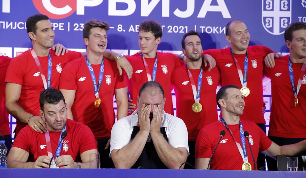 Vaterpolisti Srbije treniraju za fajnal-ejt u Podgorici 1