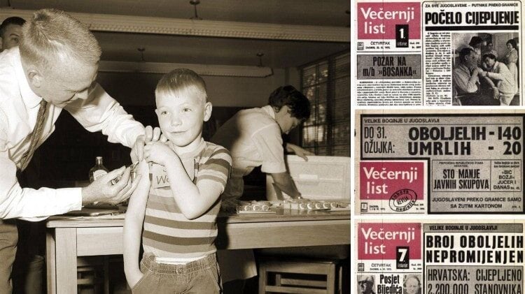 Jugoslavija je 1972. u rekordnom roku vakcinisala 18 miliona ljudi 1
