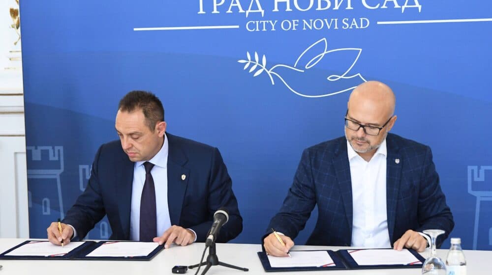 Vulin i Vučević potpisali ugovor o izgradnji policijske stanice u Novom Sadu 1