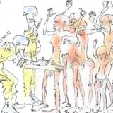 Božo Stefanović iz Sarajeva pobednik 21. Salona antiratne karikature u Kragujevcu 1