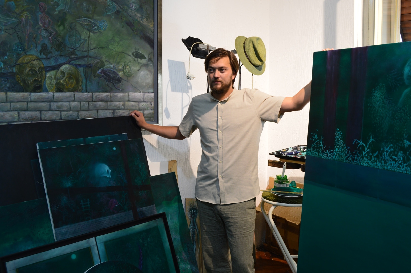 Veljko Valjarević: Moji oslikani vrtovi predstavljaju beg od globalne tragedije 4