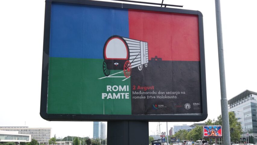 Ministarstvo: Uništavanje bilborda romskim žrtvama alarm za društvo 1