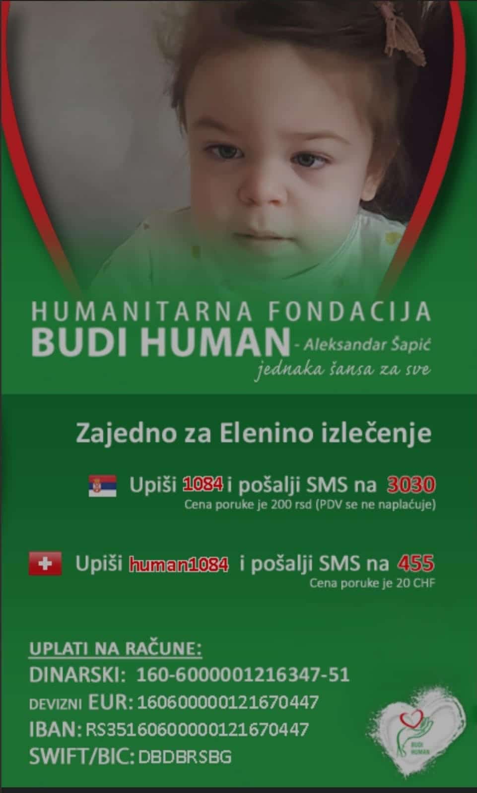 Eleni, koja se bori sa retkom bolešću, hitno potrebna pomoć 2