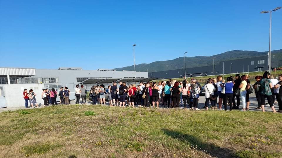 Drugi protest otpuštenih radnika Geoksa, male šanse za isplatu otpremnina (VIDEO) 1