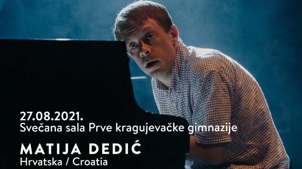 Matija Dedić otvara 22. Internacionalni džez festival u Kragujevcu 1