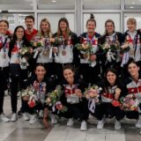 Odbojkašice stigle u Beograd 5