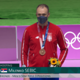 Milenku Sebiću bronza u disciplini malokalibarska puška trostav na OI u Tokiju 11