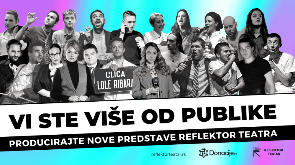Reflektor teatar poručuje: Vi ste više od publike 1