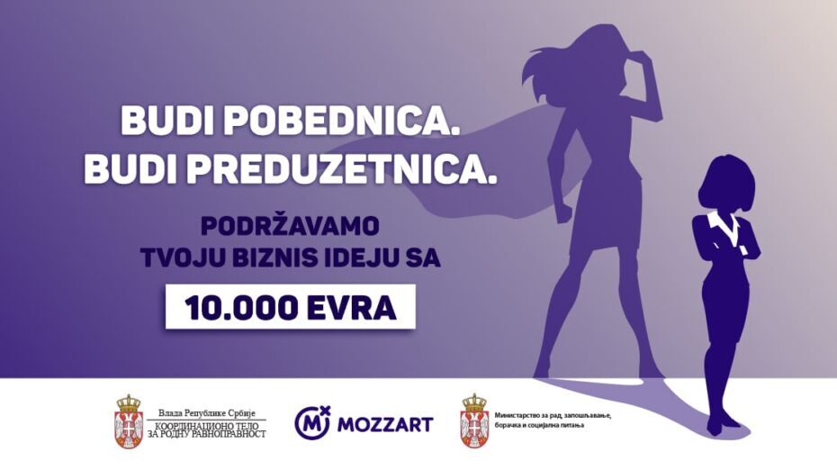 Budi pobednica, budi preduzetnica: Više od sto žena konkurisalo za 10.000 evra 1