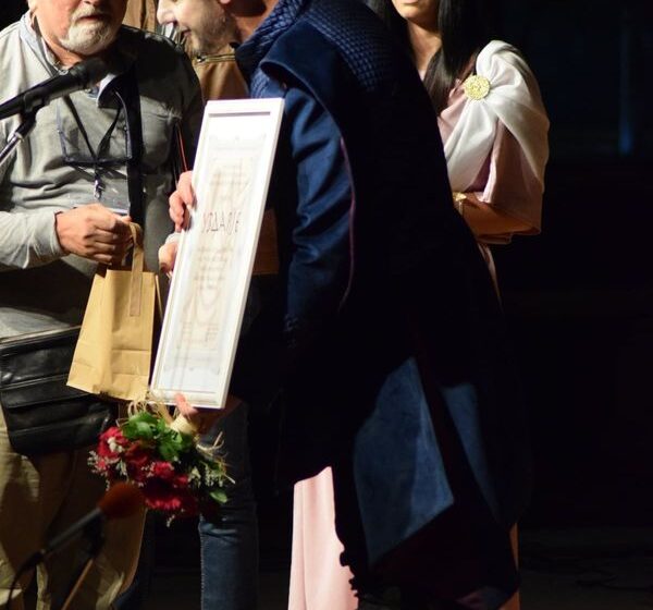 Nagrada za glumca večeri na Viminacijum Fest-u dodeljena Igoru Damnjanoviću 1