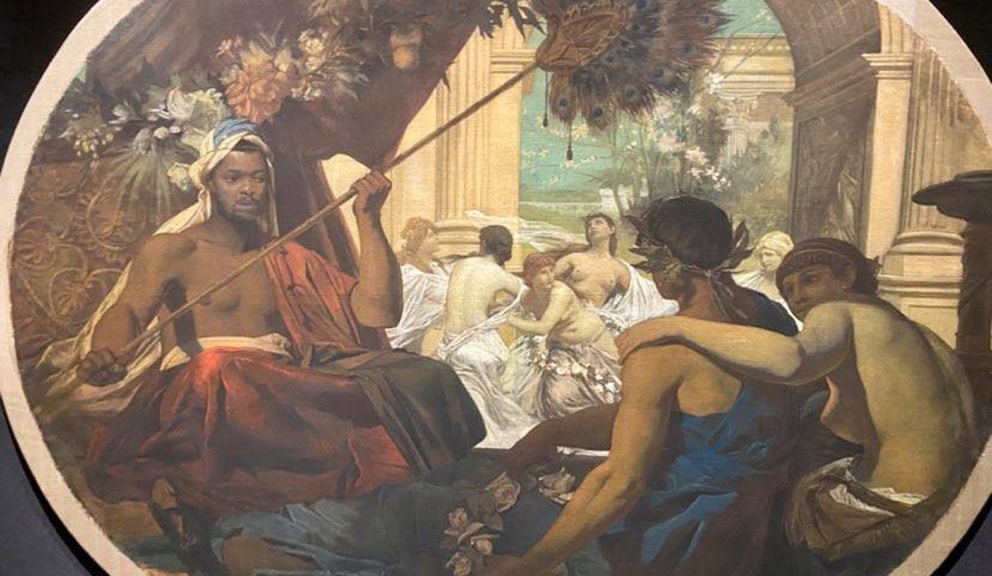 Dekoracija Riječkog pozorišta čuvenog umetnika secesionizma 3