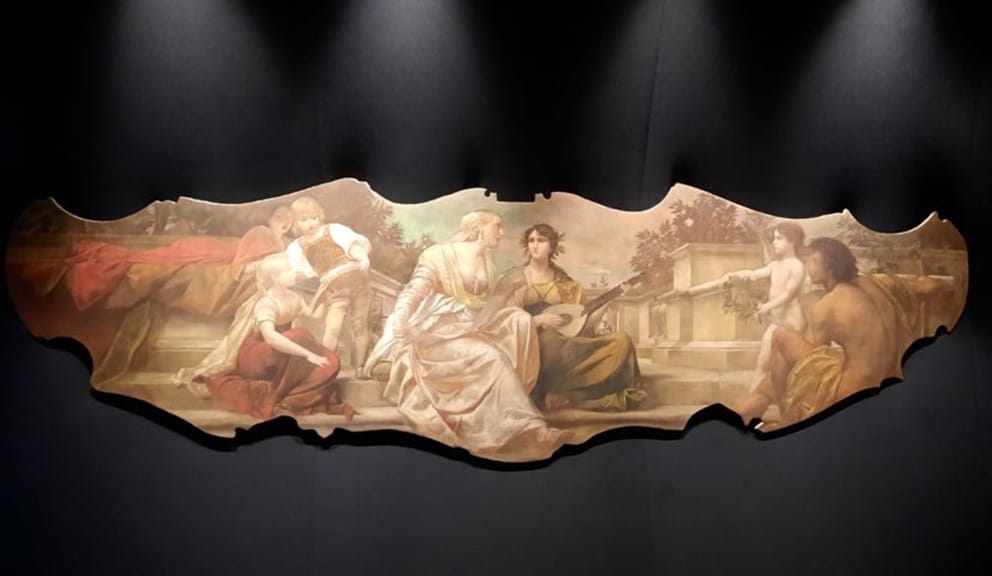 Dekoracija Riječkog pozorišta čuvenog umetnika secesionizma 1