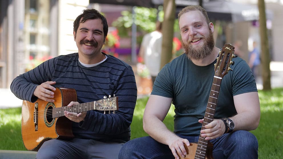 Beogradski džez gitaristi na Međunarodnom filmskom festivalu u Nansiju 1