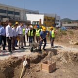 Polaganjem kamena temeljca zvanično počeli radovi na izgradnji otvorenog bazena u Pirotu 11