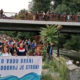 Održan protest u Ušću protiv izgradnje mini hidroelektrana na reci Studenici 6