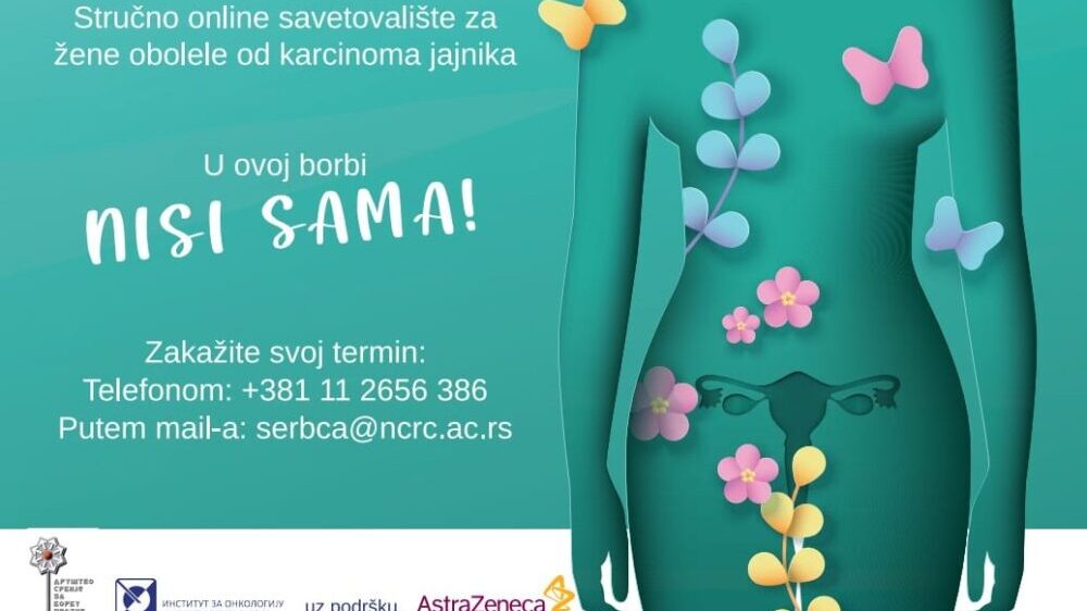 Pokrenuto prvo Stručno online savetovalište za žene obolele od karcinoma jajnika 1