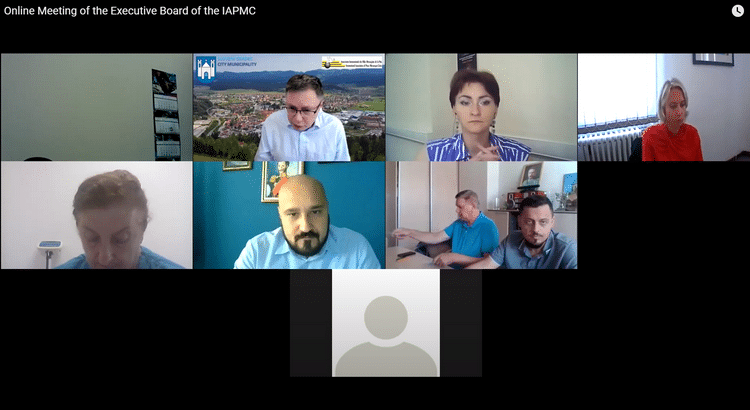 Onlajn sastanak Međunarodne asocijacije gradova Vesnika mira 1