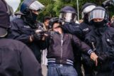 Berlin, protest U Berlinu održani protesti protiv novih kovid mera, oko 500 uhapšenih u sukobu sa policijom (FOTO) 7