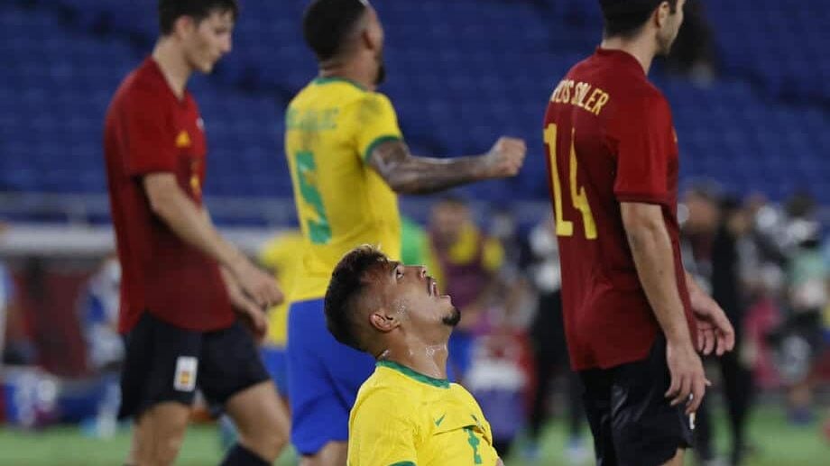 Fudbaleri Brazila nakon produžetaka do novog olimpijskog zlata 1