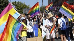 Parada ponosa u Sarajevu, povorka ponosa, LGBT, gej prajt. U Sarajevu održana treća povorka ponosa 5