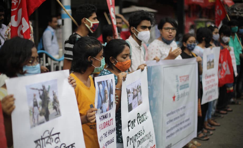 Protivnici talibana protestovali u više avganistanskih provincija 1
