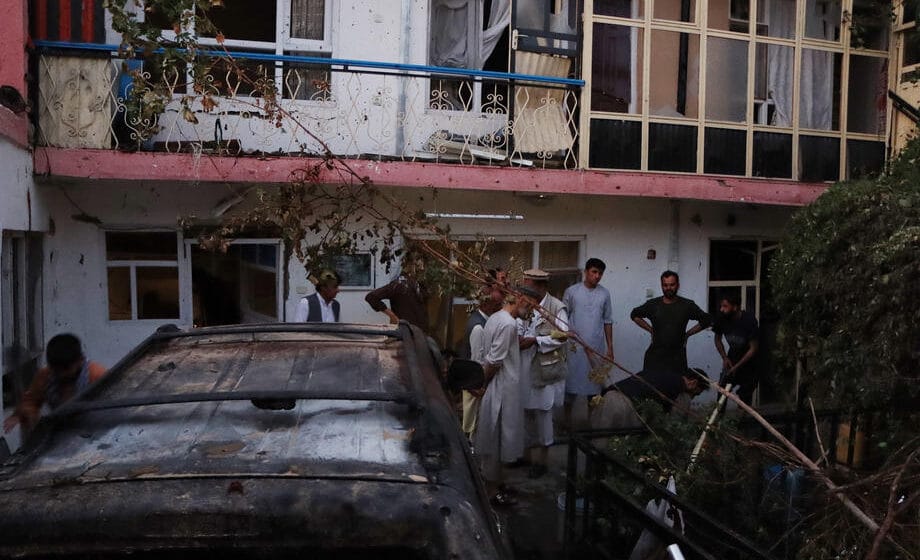 Raketni napad na aerodrom u Kabulu 1