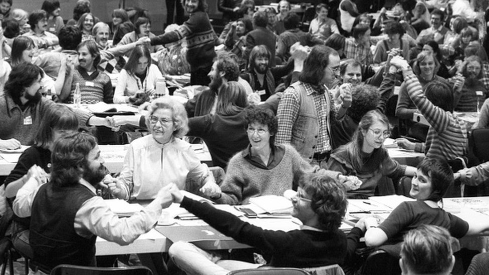 The Green Party conference in 1982